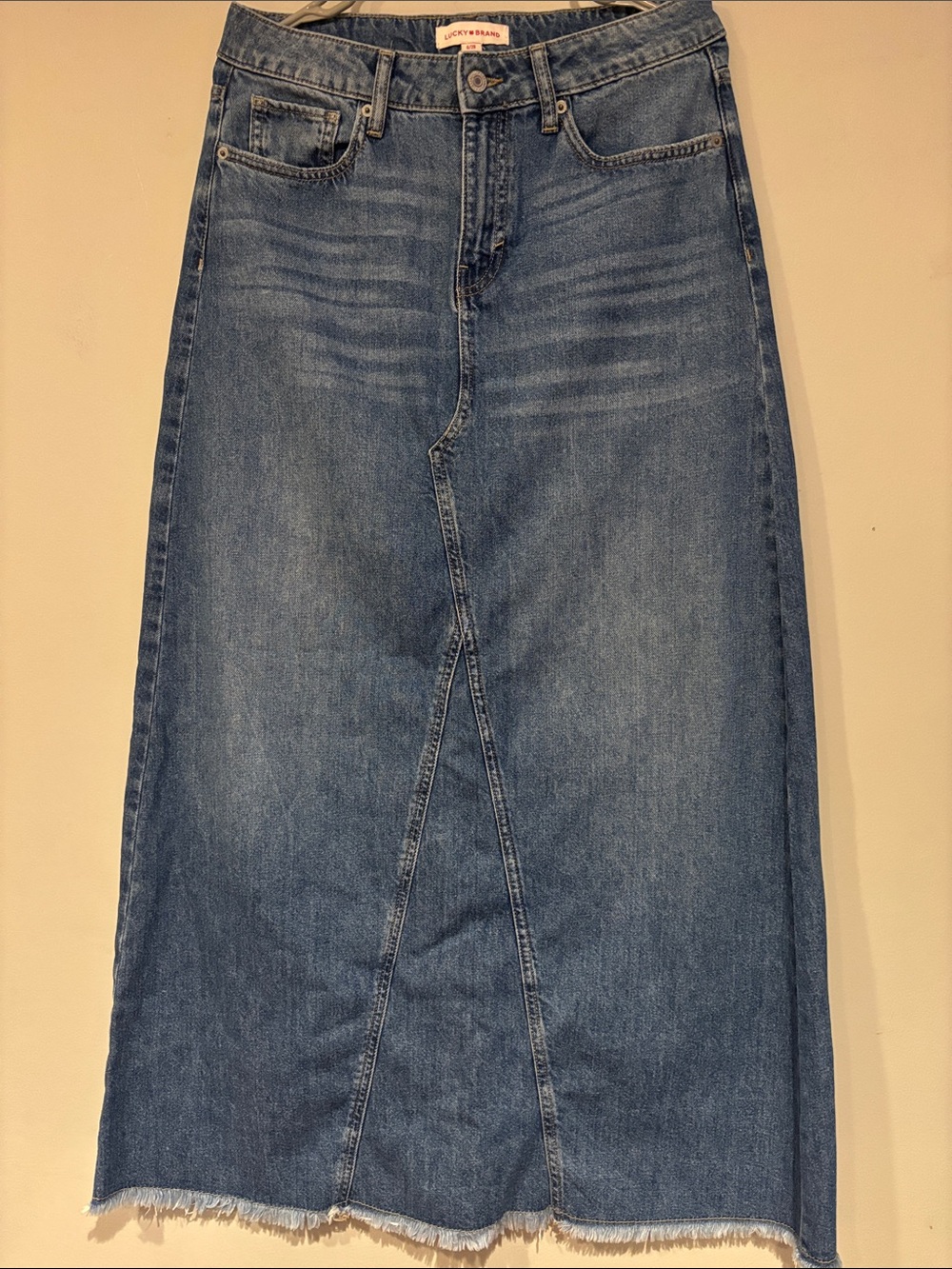Lucky Brand Women's Blue Straight-Leg Jeans